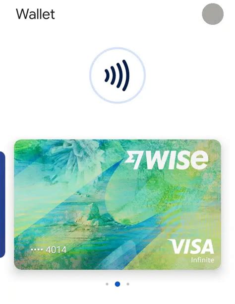 wise card contactless